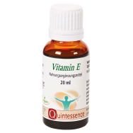 Produktabbildung: Vitamin E Tropfen von Quintessence Naturprodukte - 20ml