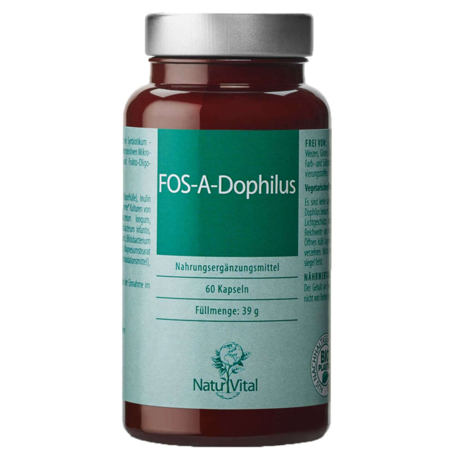 Natur Vital Fos-A-Dophilus - 60 Kapseln