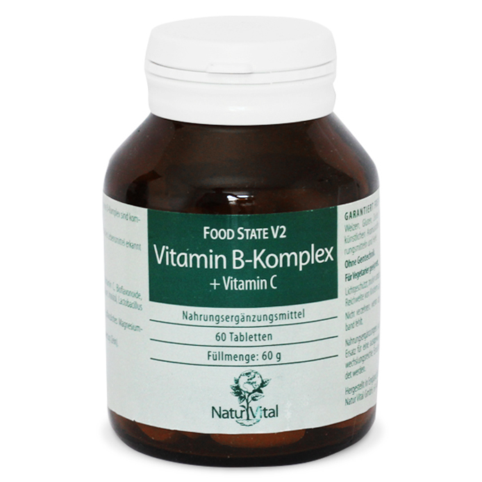 Natur Vital Vitamin B-Komplex 60 Tabletten