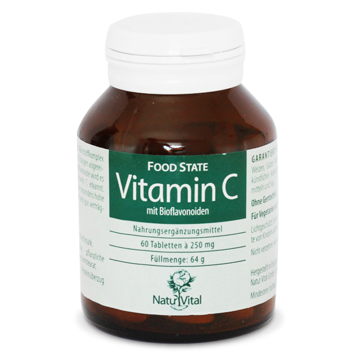 Natur Vital Vitamin C - 60 Tabletten