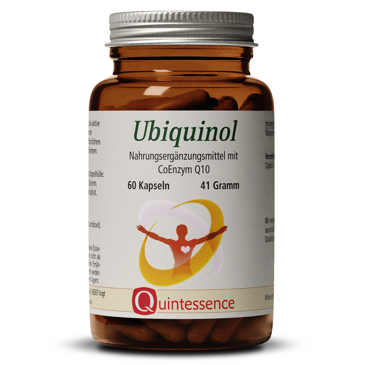 Ubichinol von Quintessenec 100 mg - 60 Kapseln