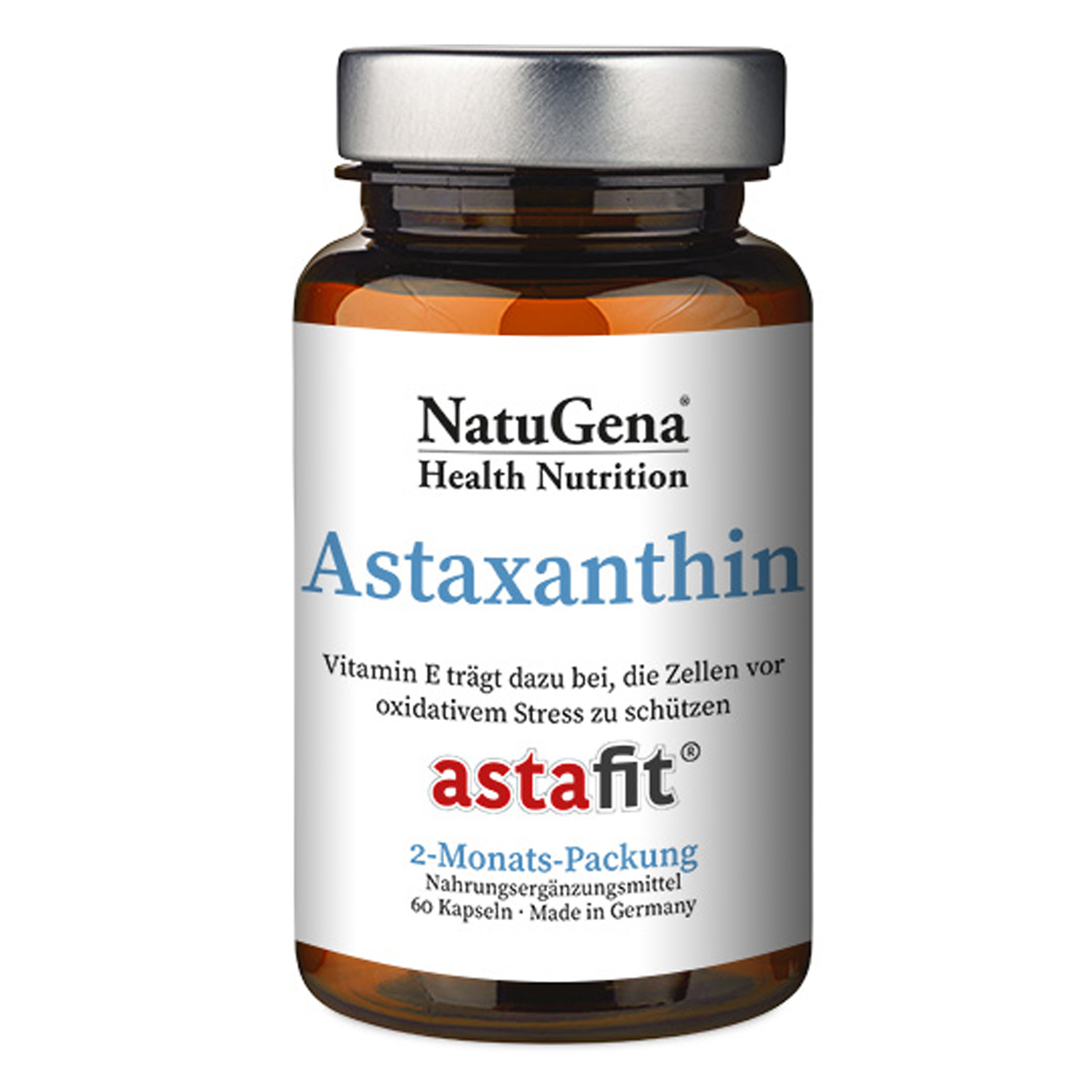 Astaxanthin von NatuGena - 60 Kapseln