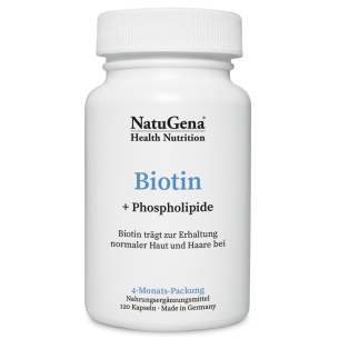 Produktabbildung: Biotin von NatuGena - 120 Kapseln