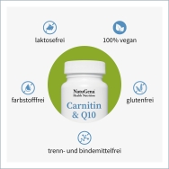 Carnitin & Q10 von Natugena - Produkteigenschaften