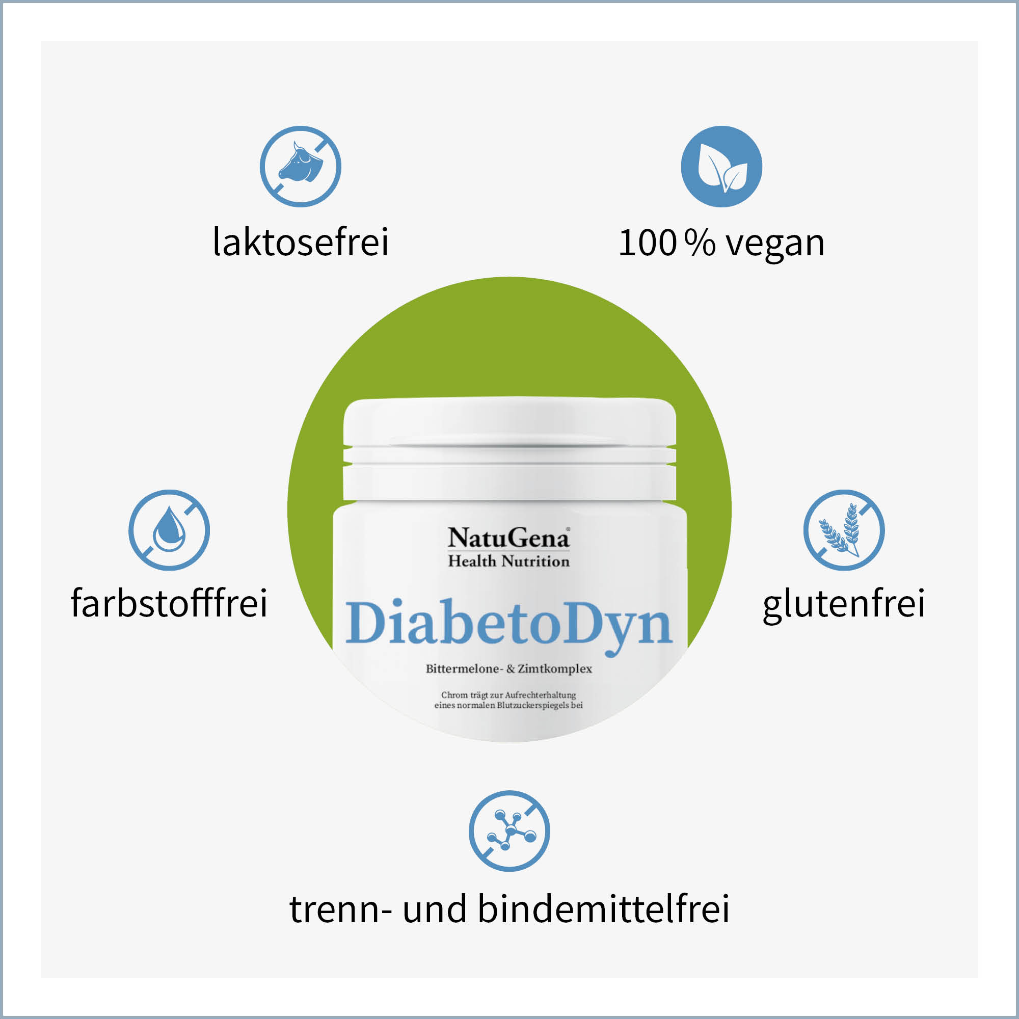 DiabetoDyn von NatuGena - Produkteigenschaften