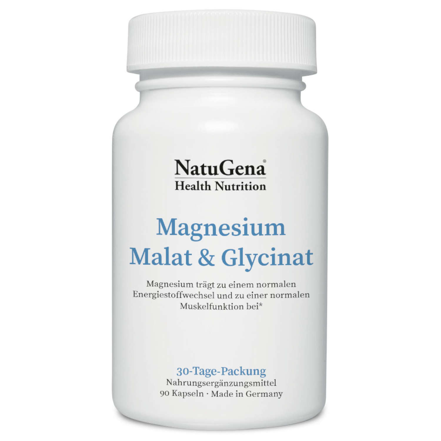 Magnesium Malat & Glycinat von NatuGena