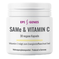 Produktabbildung: SAMe & Vitamin C von Epi Genes - 30 Kapseln