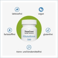 Glutathion 500 von Natugena - Produkteigenschaften