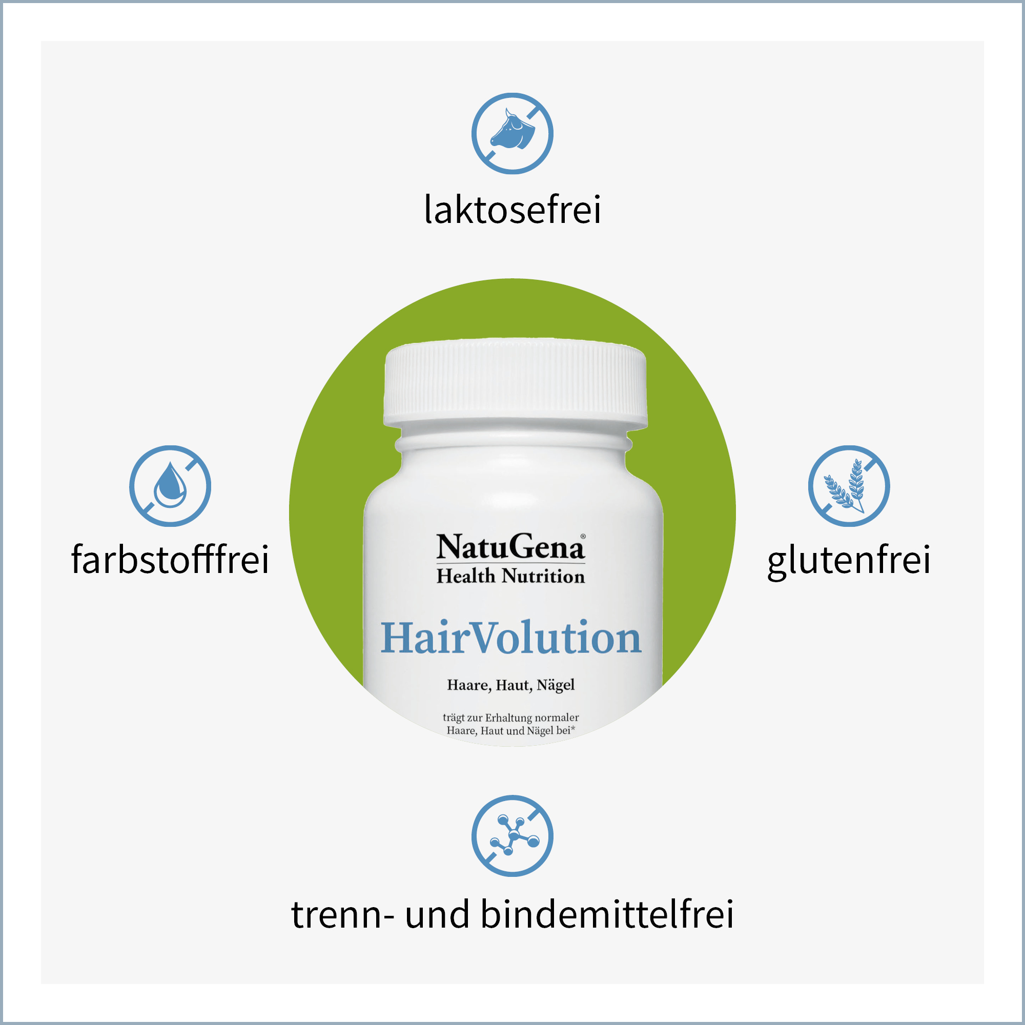 HairVolution von NatuGena - Produkteigenschaften