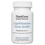 Produktabbildung: LipoVitamine Forte 10.000 von NatuGena - 120 Kapseln