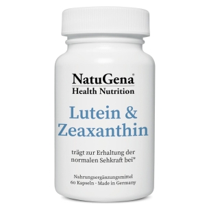 Lutein & Zeaxanthin von Natugena - 60 Kapseln