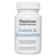 Produktabbildung: Lutein & Zeaxanthin von Natugena - 60 Kapseln