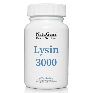 Produktabbildung: Lysin von NatuGena - 240 Kapseln