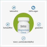 Magnesium-Citrat von NatuGena - Produkteigenschaften