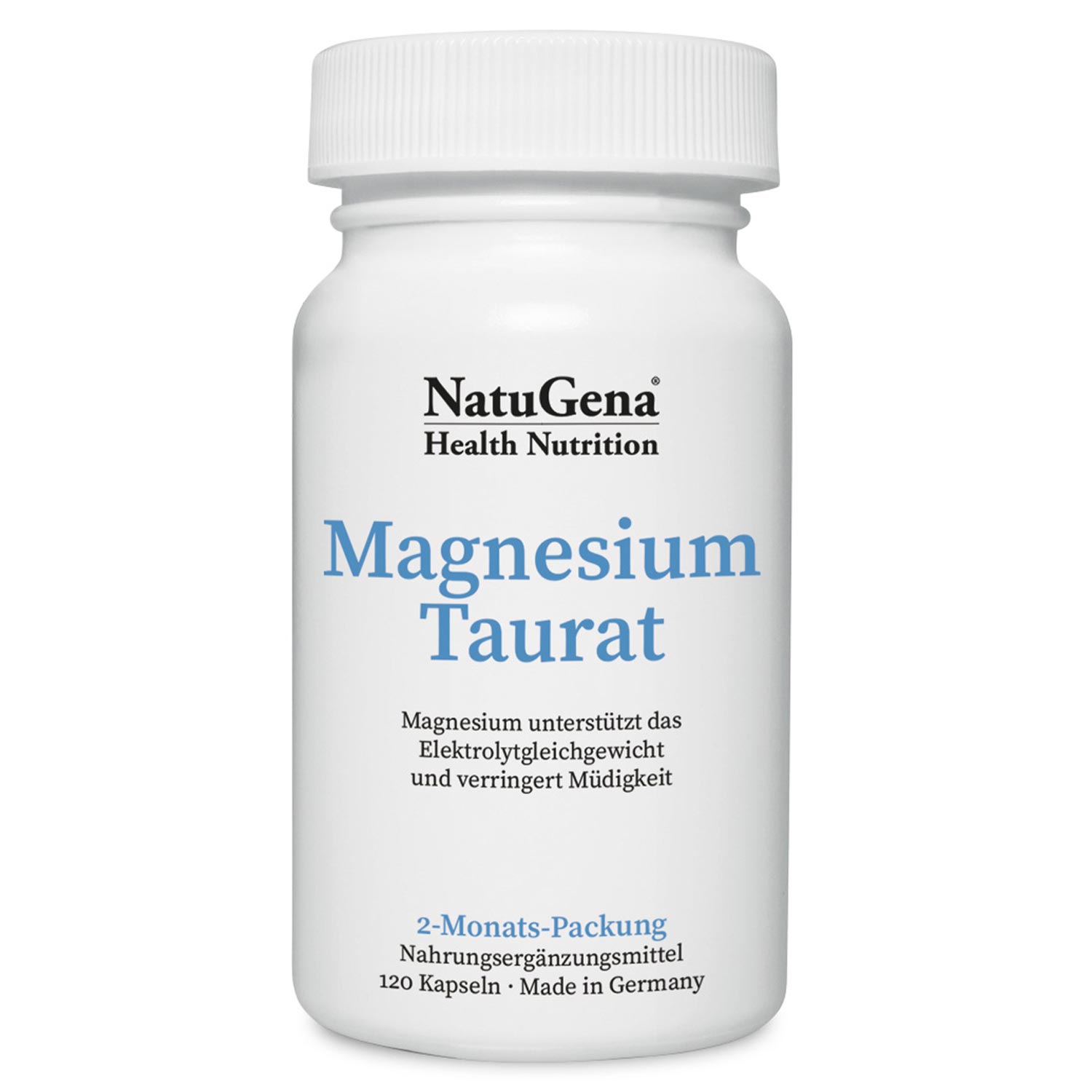 Magnesium-Taurat von NatuGena - 120 Kapseln