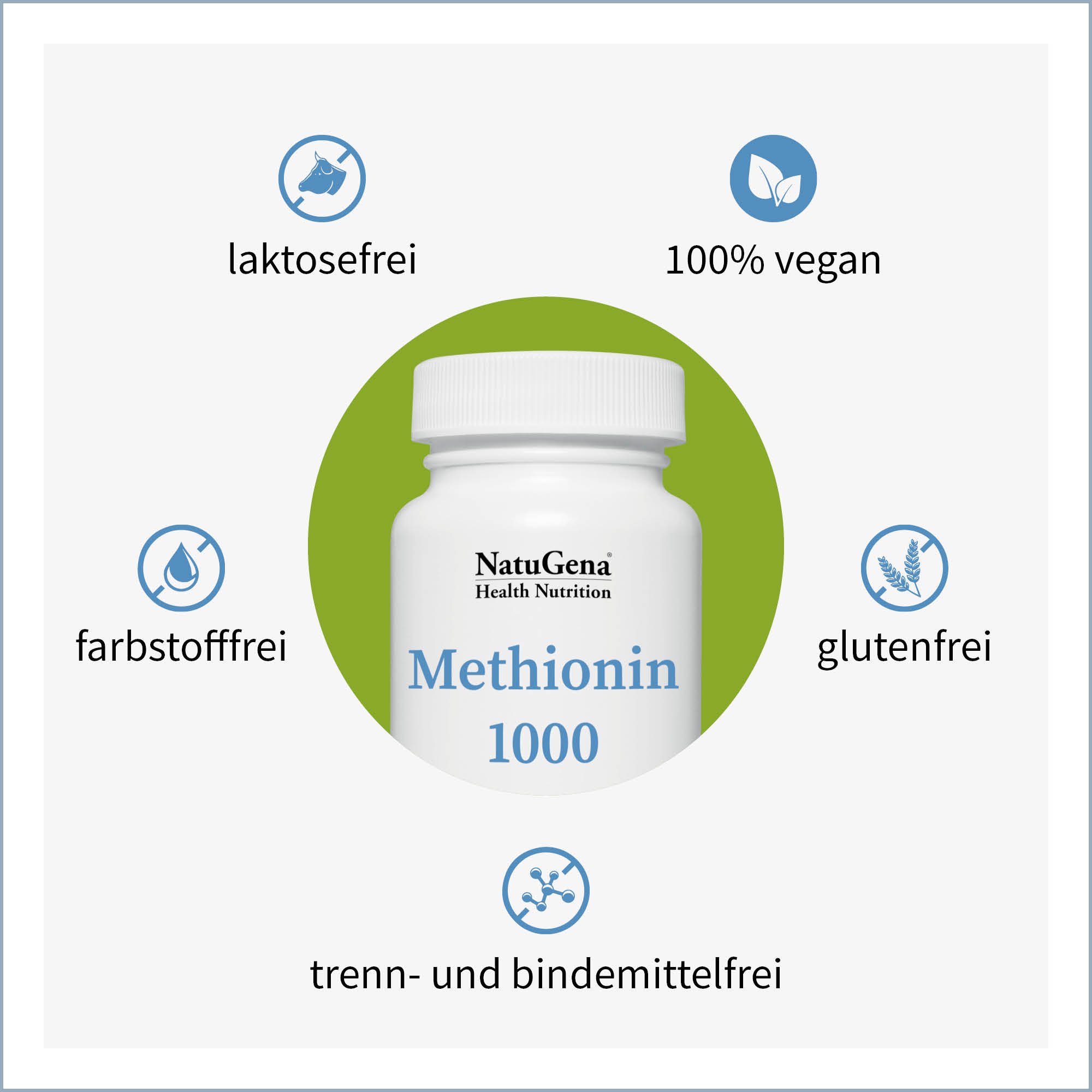 Methionin 1000 von NatuGena - Produkteigenschaften