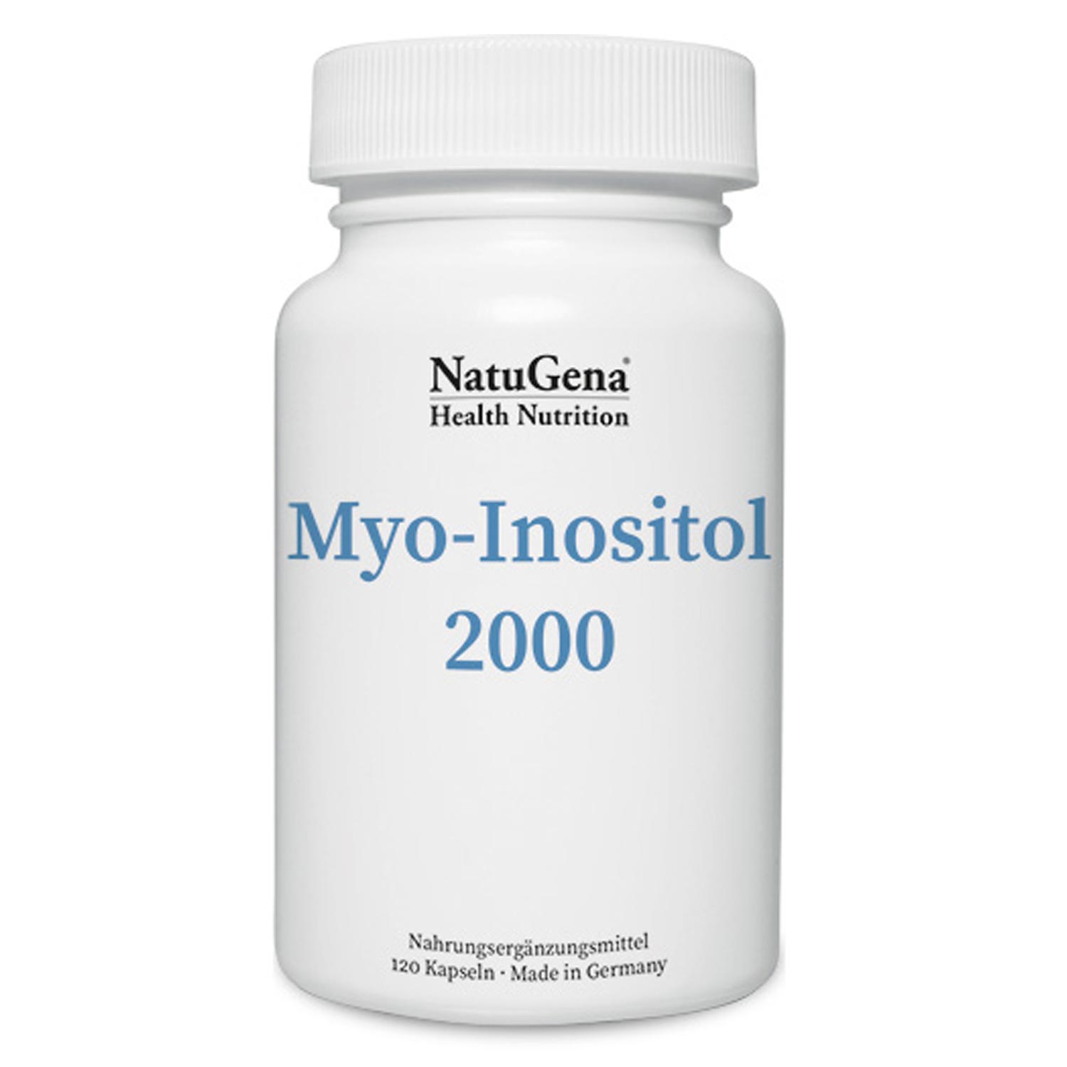 Myo-Inositol 2000 von NatuGena - 120 Kapseln