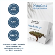MyrrheAktiv von NatuGena - Zertifizierungen
