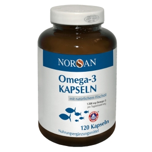 Produktabbildung: NORSAN Omega-3 Kapseln von NatuGena
