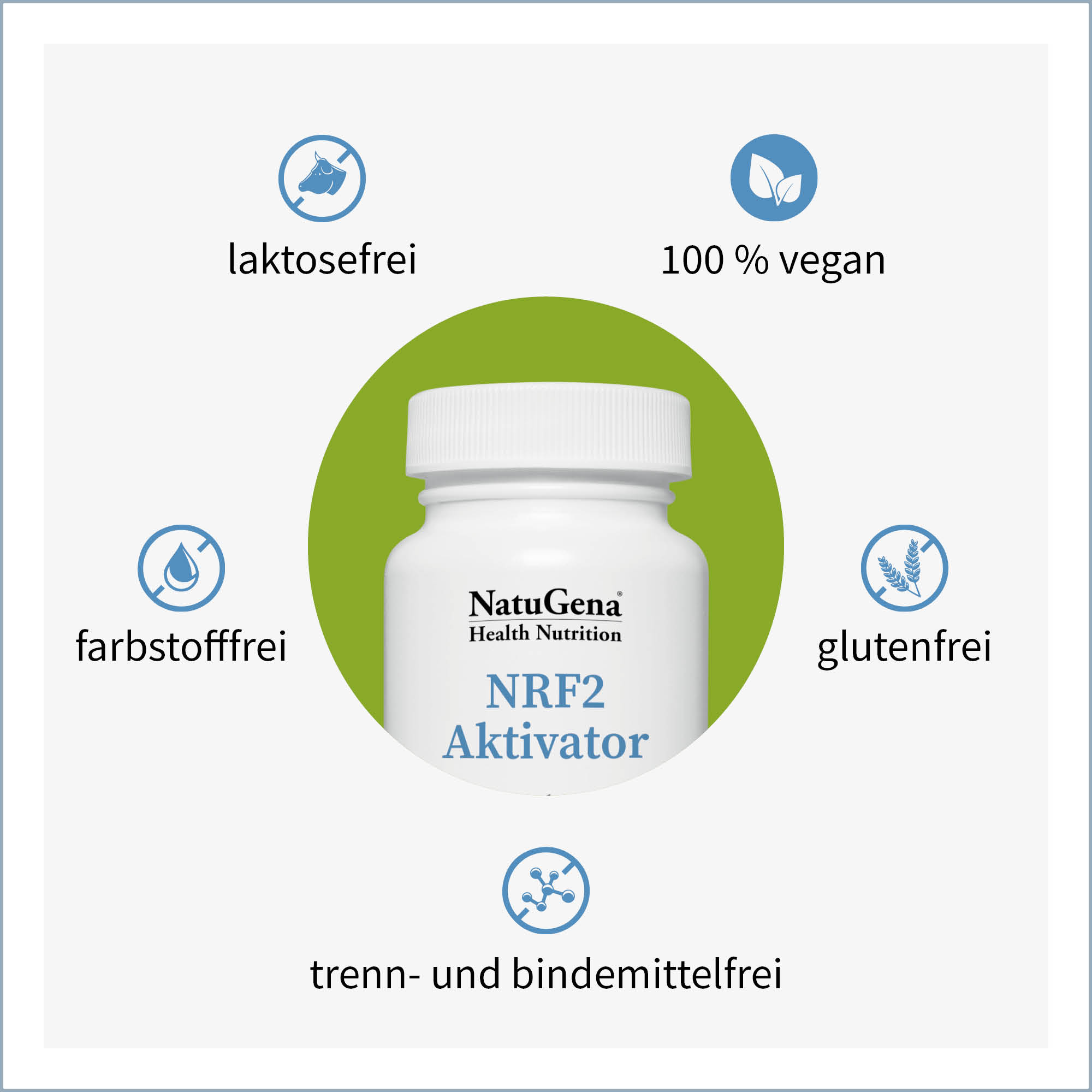NRF2 Aktivator von NatuGena - Produkteigenschaften