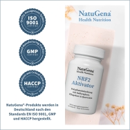 NRF2 Aktivator von NatuGena - Zertifizierungen