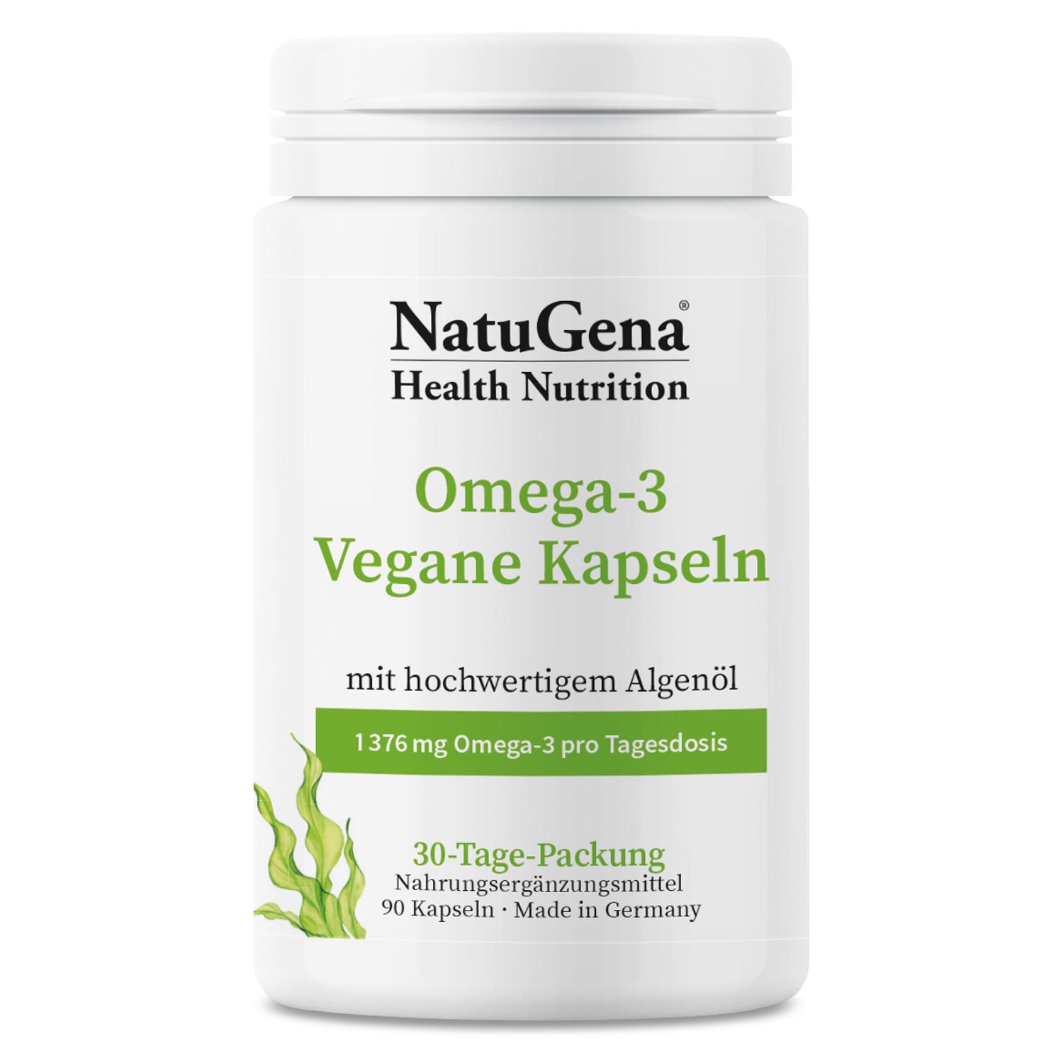 Omega-3 Vegane Kapseln von NatuGena - 90 Kapseln