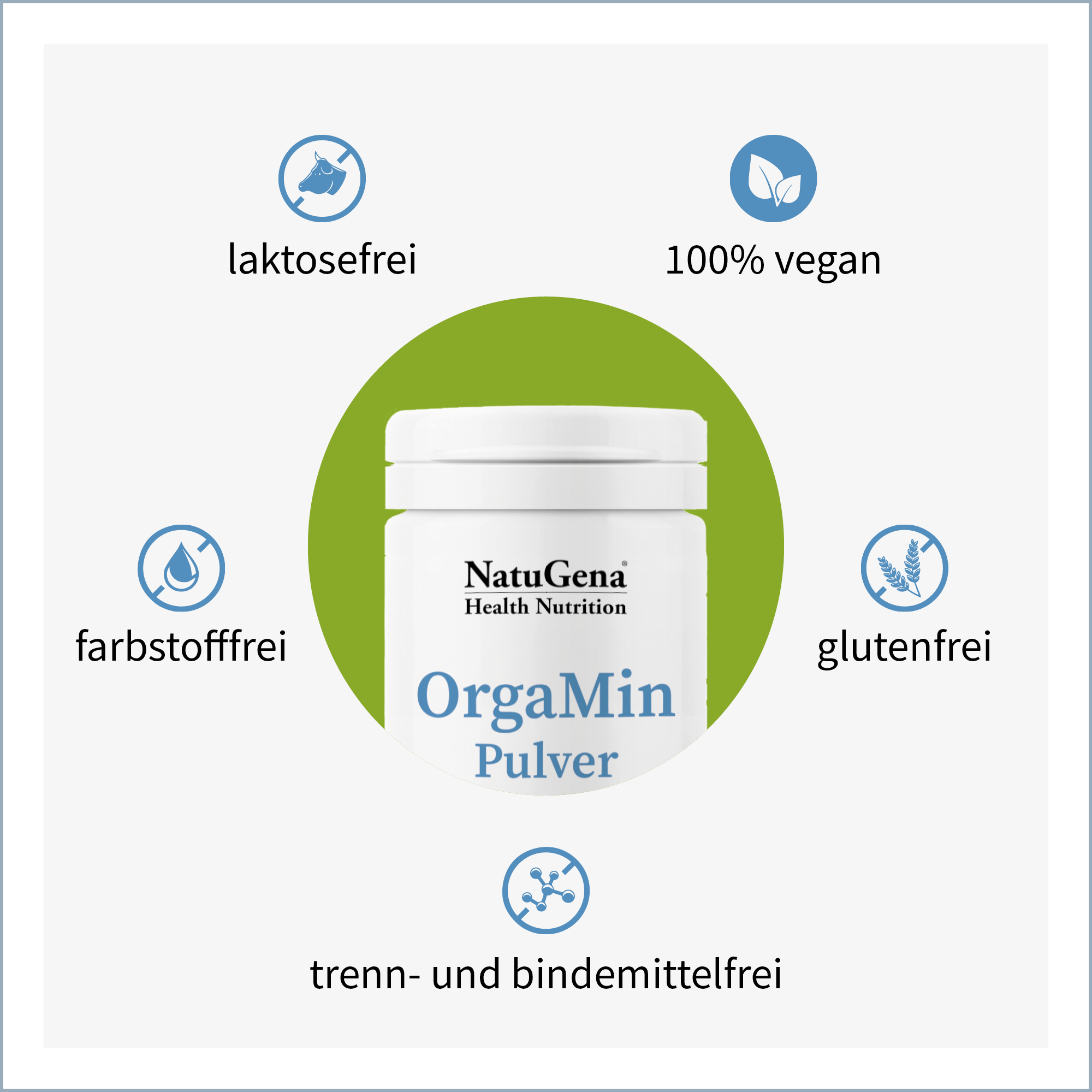 OrgaMin Pulver von NatuGena - Produkteigenschaften
