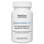 Produktabbildung: Quercetin + C von NatuGena - 90 Kapseln