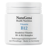 Produktabbildung: Vitamin B12 von Natugena - 120 Tabletten