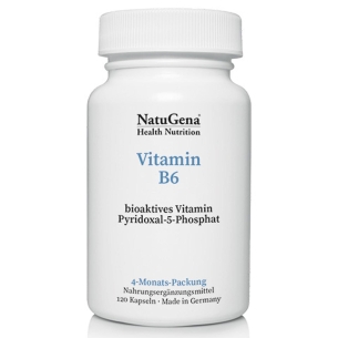Produktabbildung: Vitamin B6 von NatuGena - 120 Kapseln