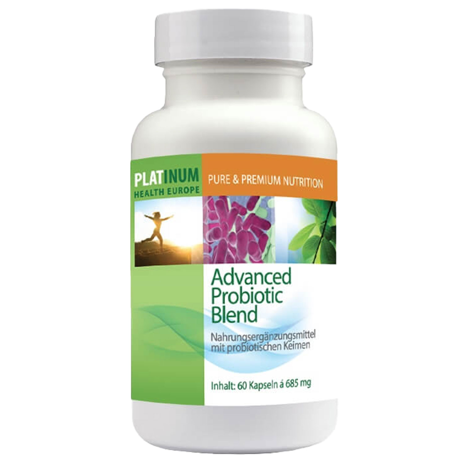 Advanced Probiotic Blend von Platinum Health - 60 Kapseln