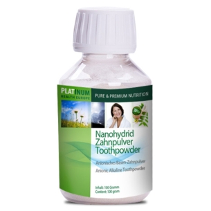 Nanohydrid Zahnpulver von Platinum Health