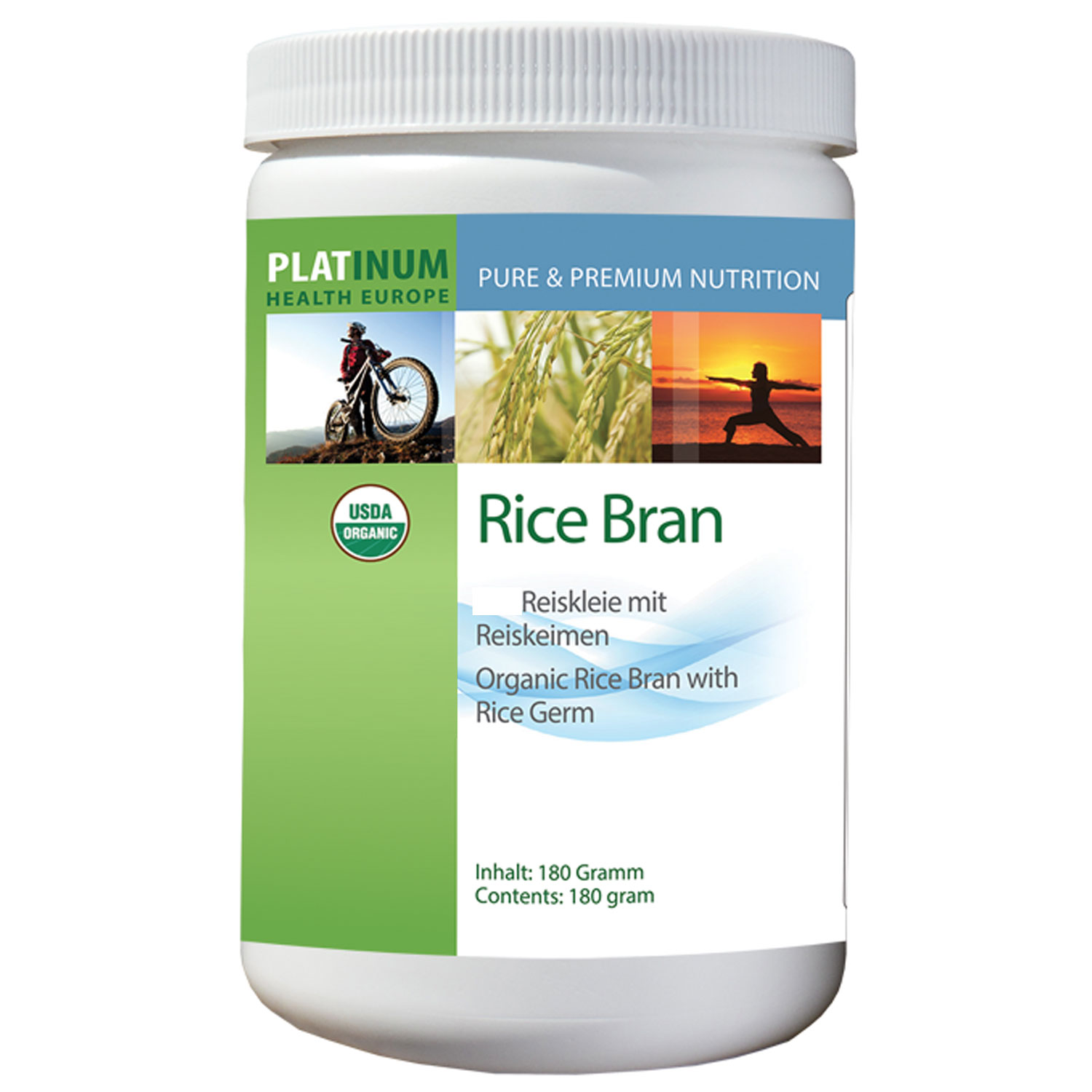 Rice Bran von Platinum Health - 180g