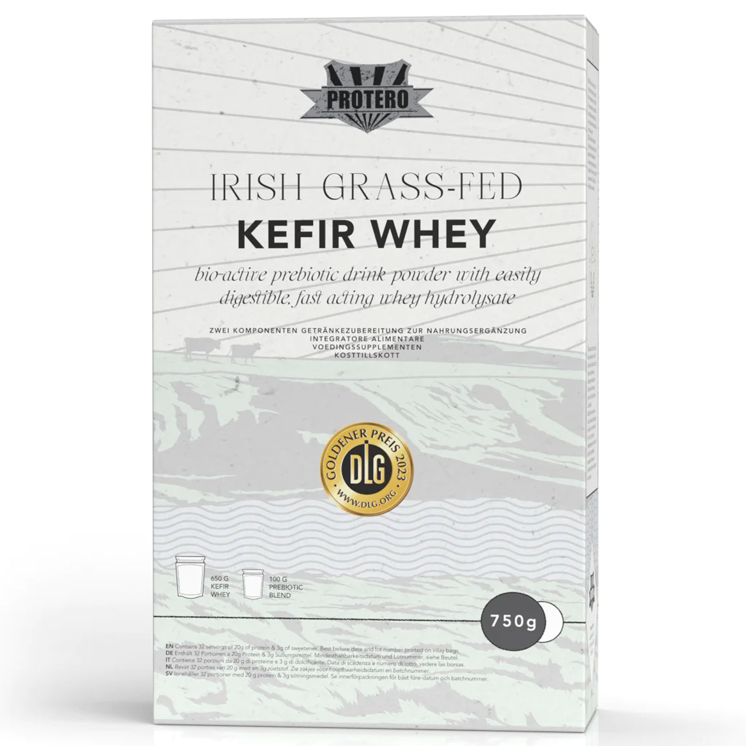 Kefir Whey Isolat - fermentiertes Protein von Protero