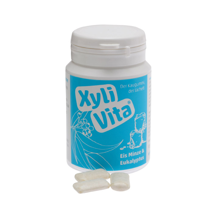 XyliVita® Xylit-Kaugummi Eisminze & Eukalyptus von PuraVita