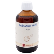 Produktabbildung: Kolloidales Gold 10 ppm, 250 ml von Quintessence - 250 ml