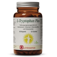 Produktabbildung: L-Tryptophan Plus von Quintessence Naturprodukte - 60 Kapseln