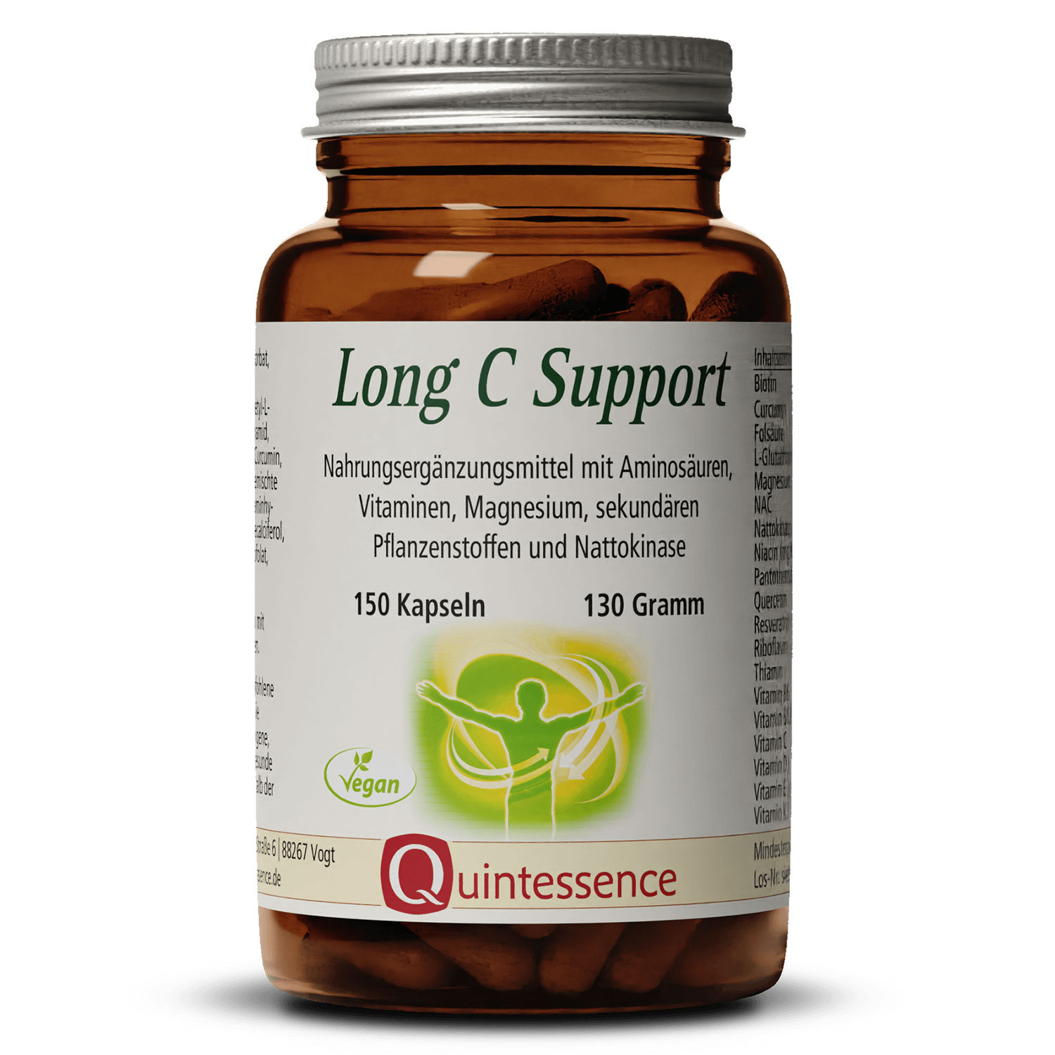 Long C Support von Quintessence - 150 Kapseln