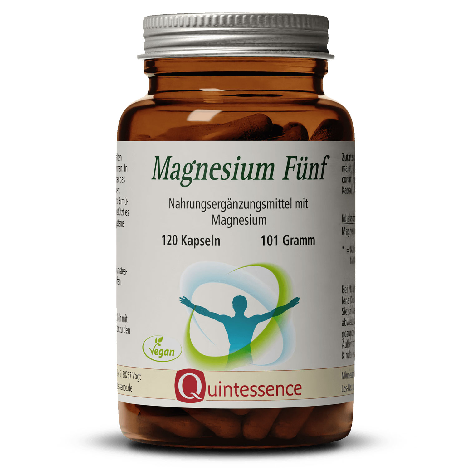 Magnesium Fünf von Quintessence - 120 Kapseln