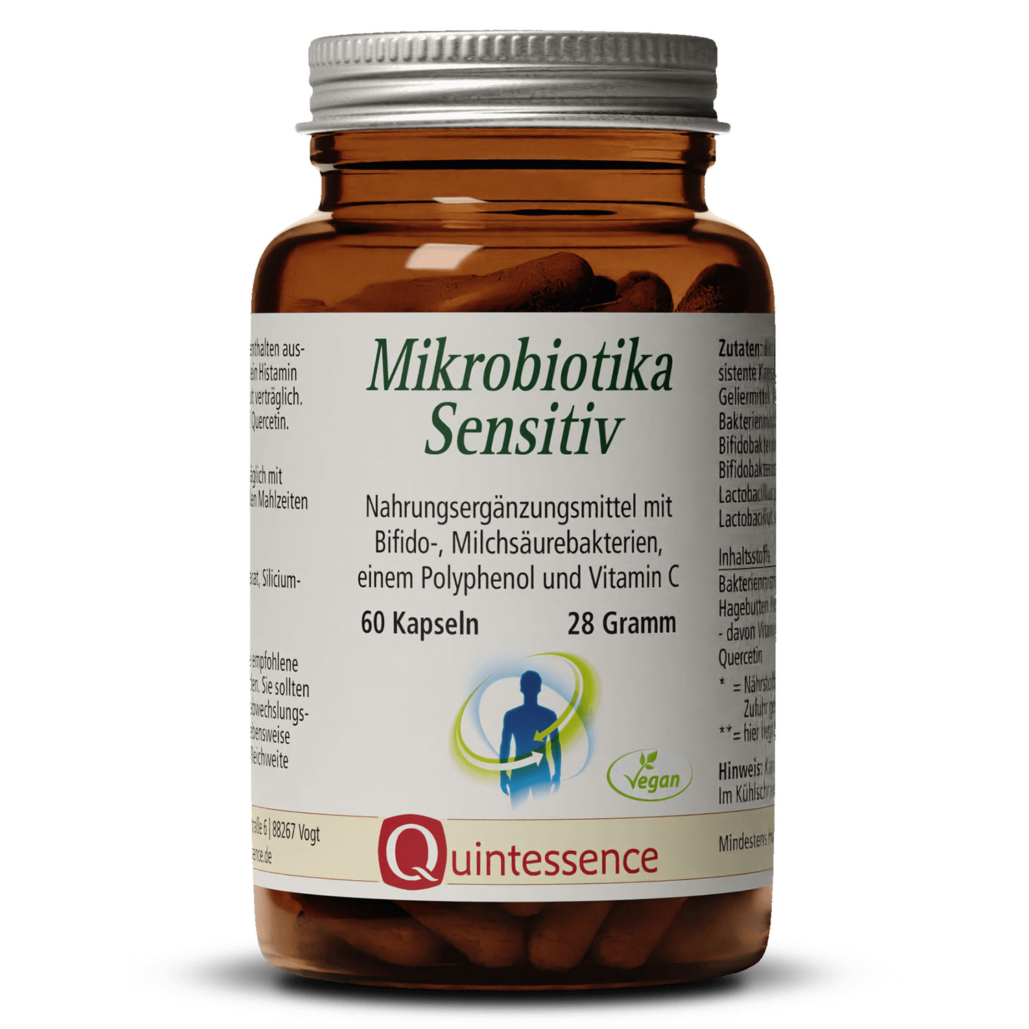 Mikrobiotika Sensitiv von Quintessence Naturprodukte - 60 Kapseln