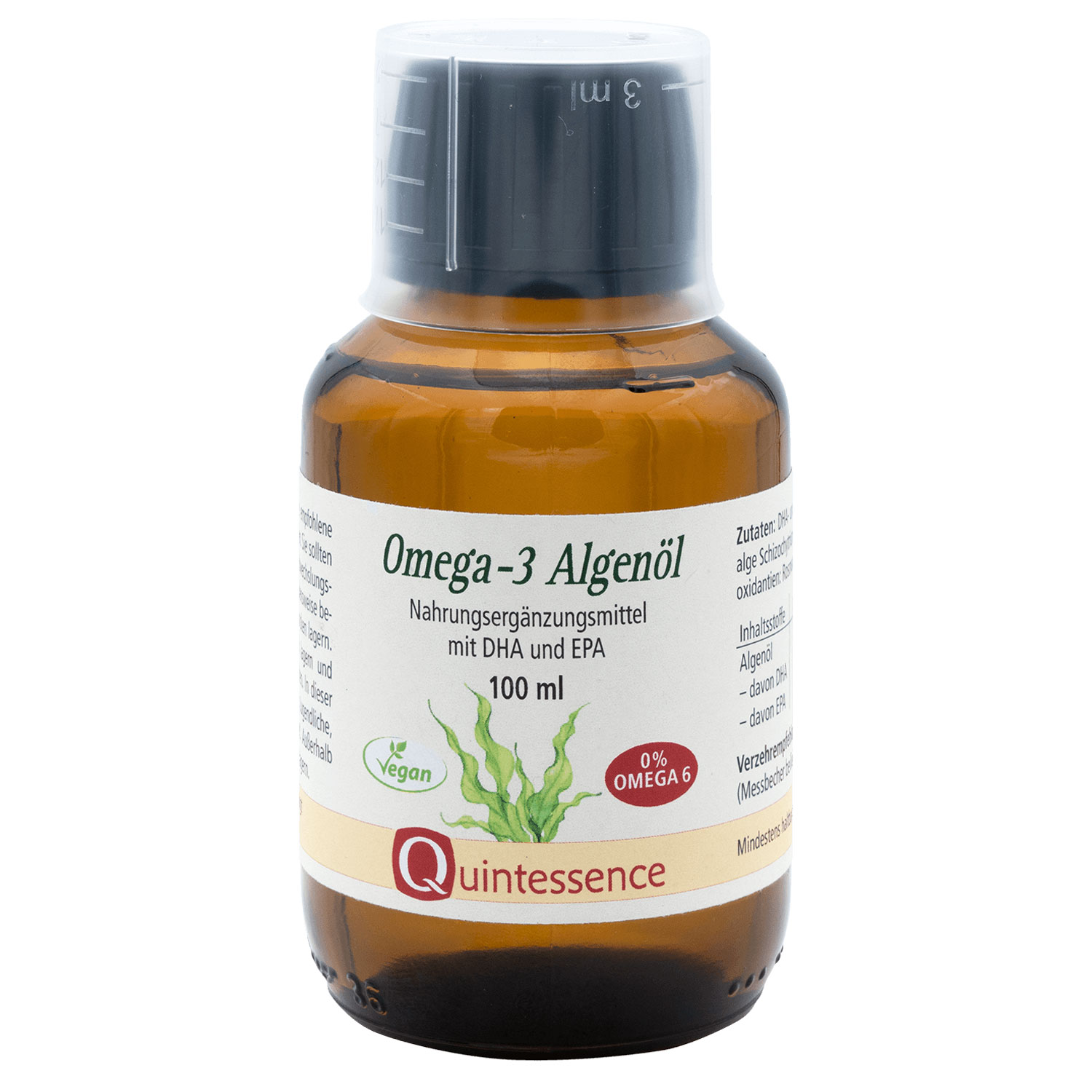 Omega-3 Algenöl von Quintessence - 100 ml