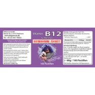 Vitamin B12 Lutschtabletten von Robert Franz - 100 Stck.