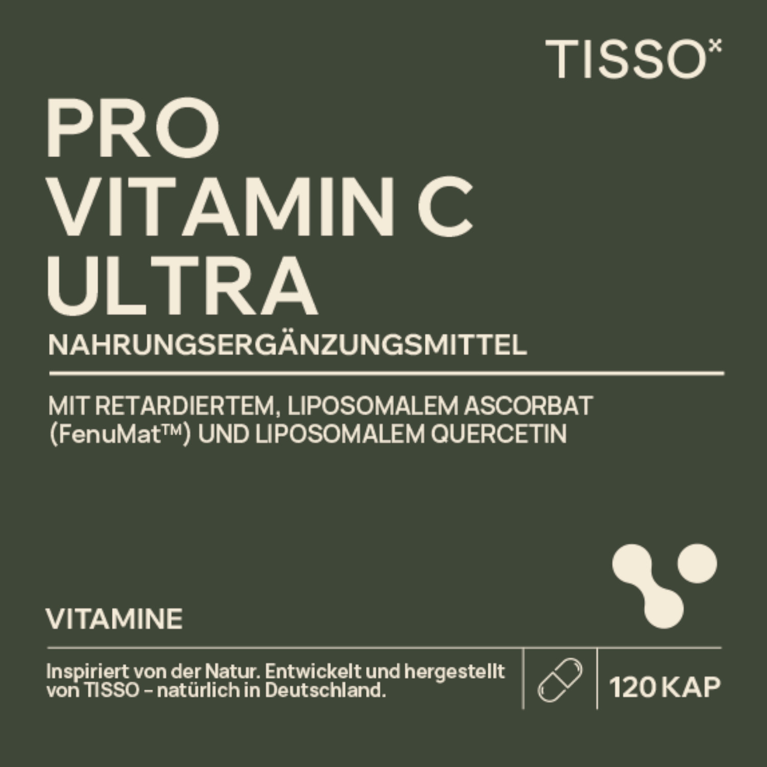Pro Vitamin C Ultra von TISSO - Label