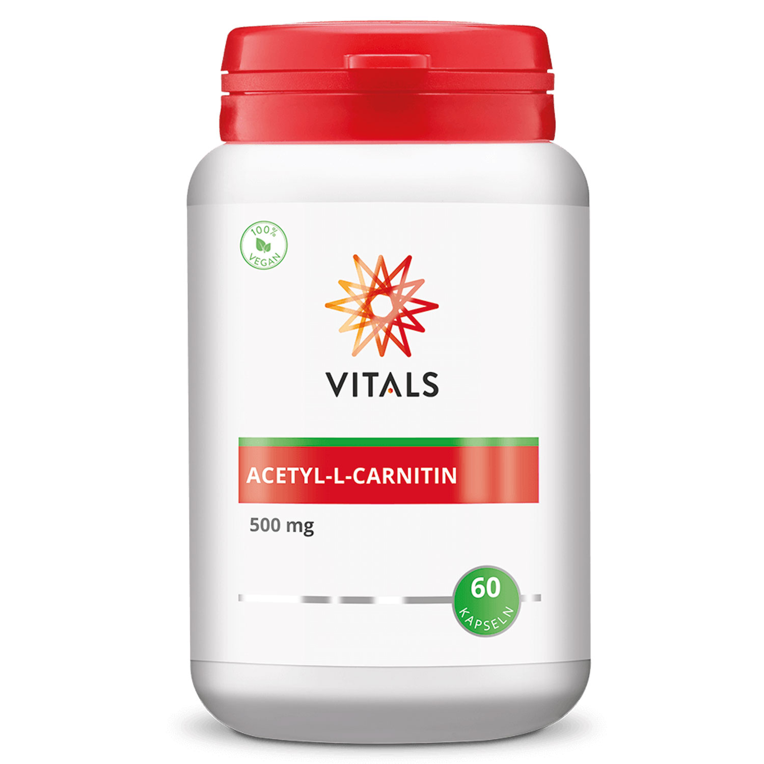 Acetyl-L-Carnitin von Vitals - 60 Kapseln