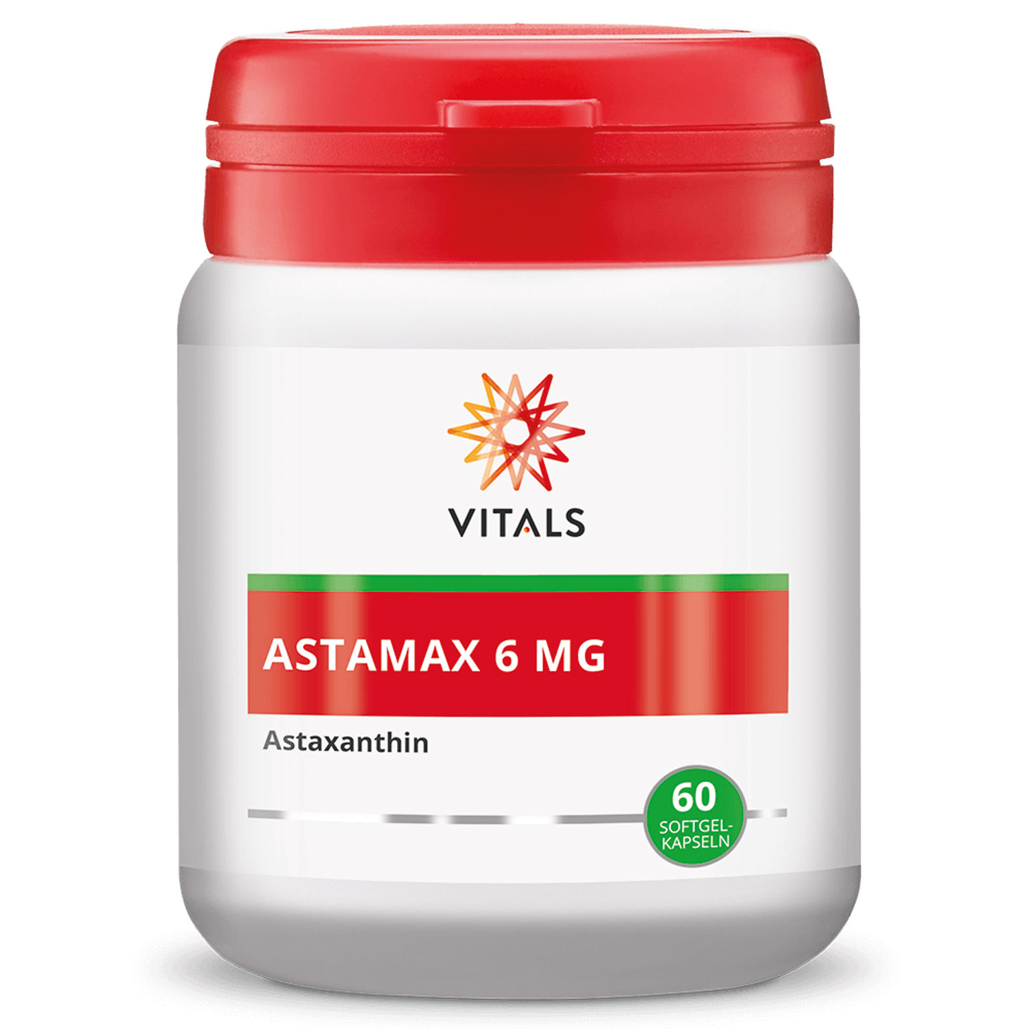 Astamax 6 mg von Vitals - 60 Softgel-Kapseln