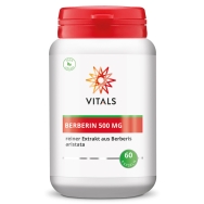 Produktabbildung: Berberin 500 mg von Vitals - 60 Kapseln