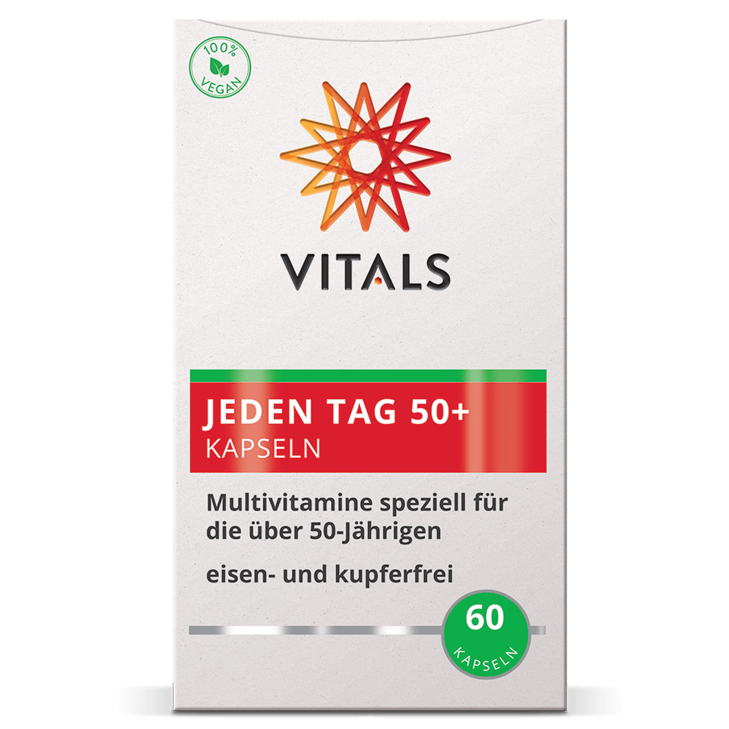 Jeden Tag 50+ Kapseln - Verpackung