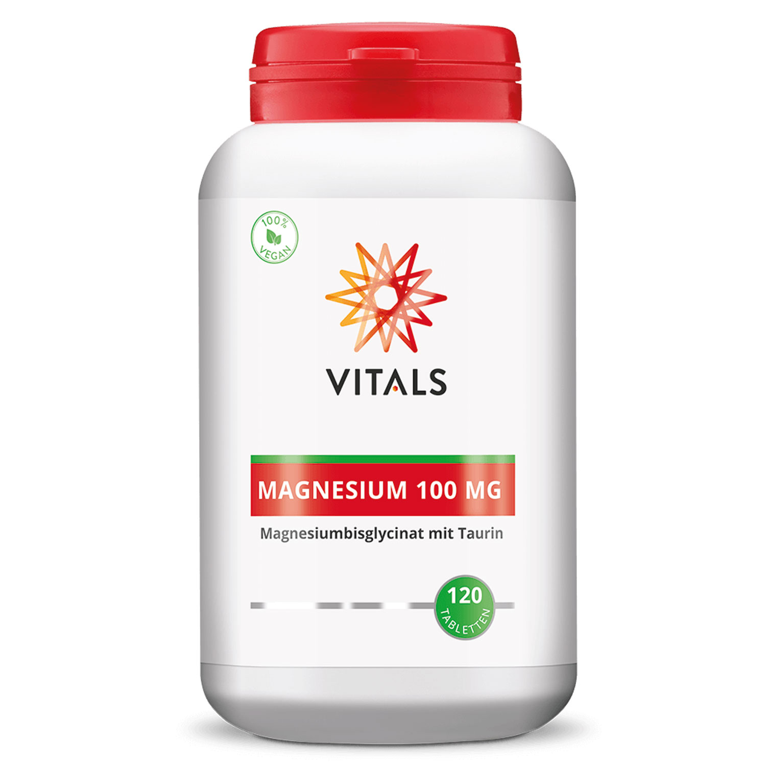 Magnesiumbisglycinat von Vitals - 60 Tabletten