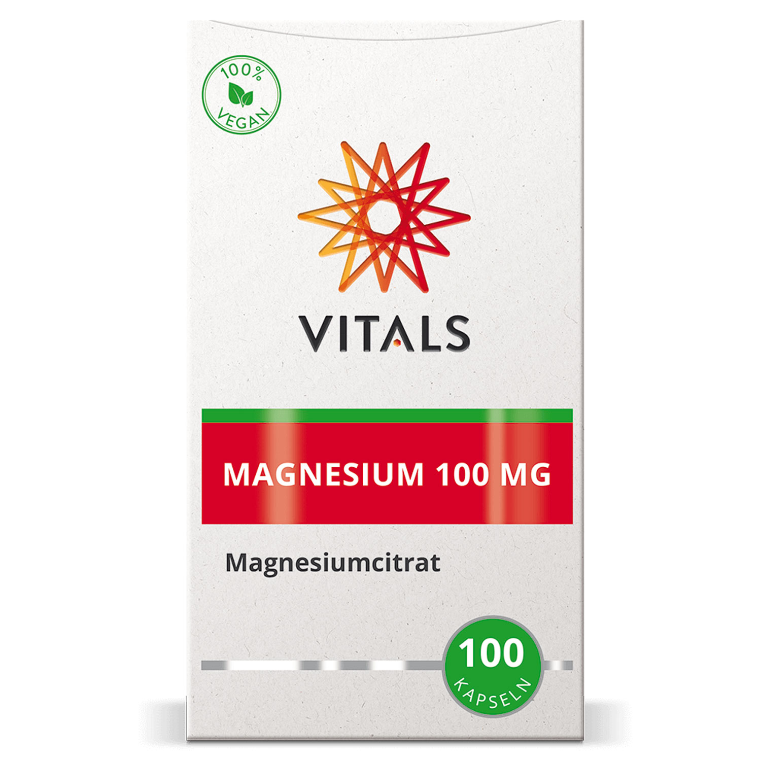 Magnesiumcitrat von Vitals - Verpackung