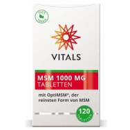 MSM 1000 mg von Vitals - Verpackung